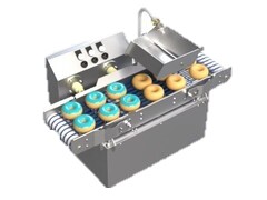 Glaze application system Riehle